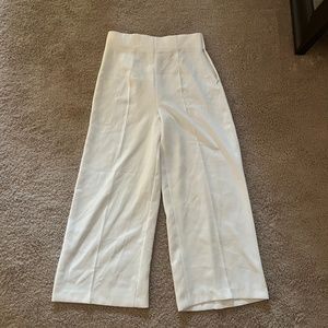 Zara White Pants